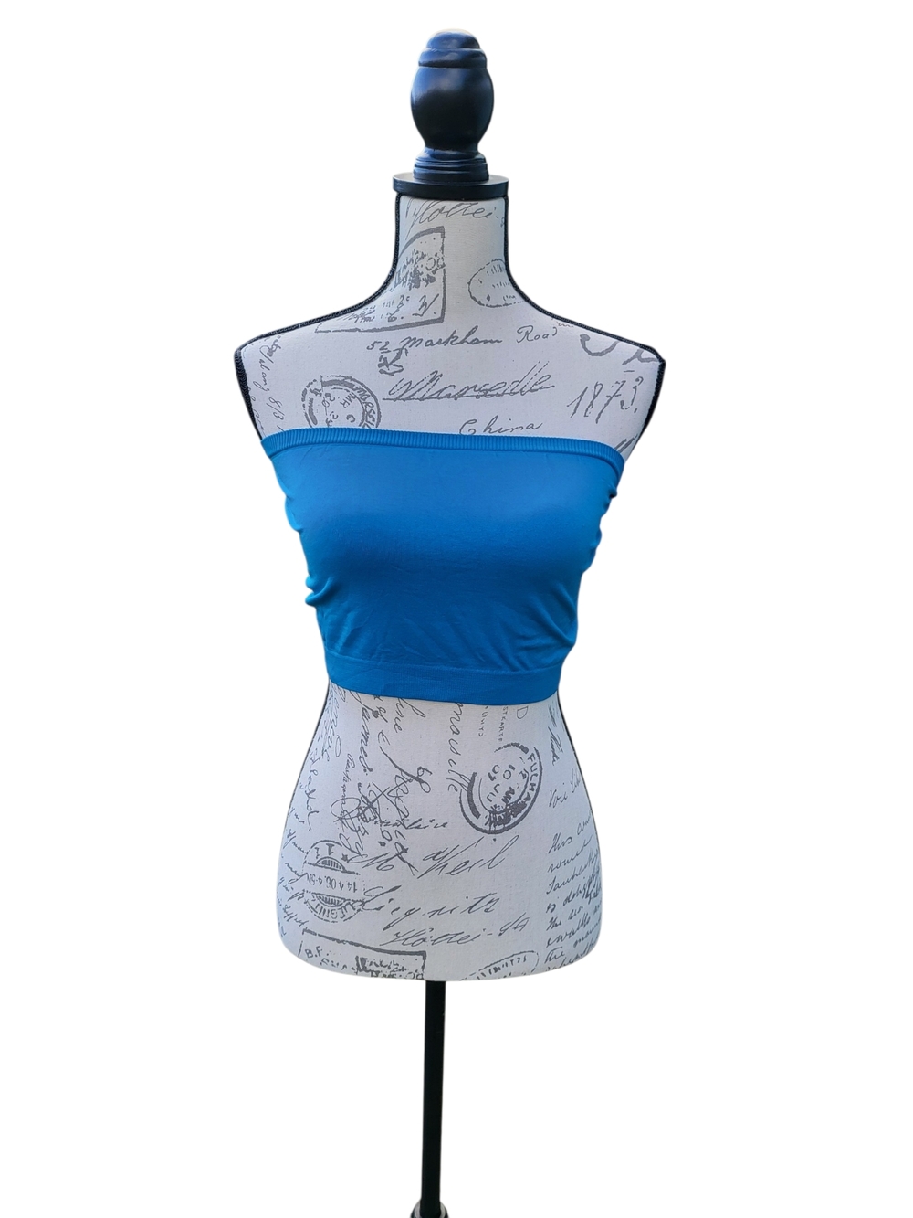 NWT 8 Seamless Bandeau Tube Top Lot Size XL Multi Color Stretch Crop Tops